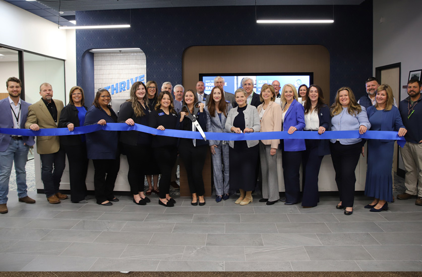 ORNL FCU ribbon cutting for Lab Branch remodel