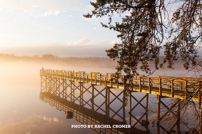 Autumn Dock by Rachel Cromer